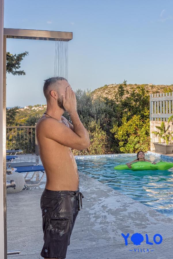 Villa Yolo Almirida Buitenkant foto