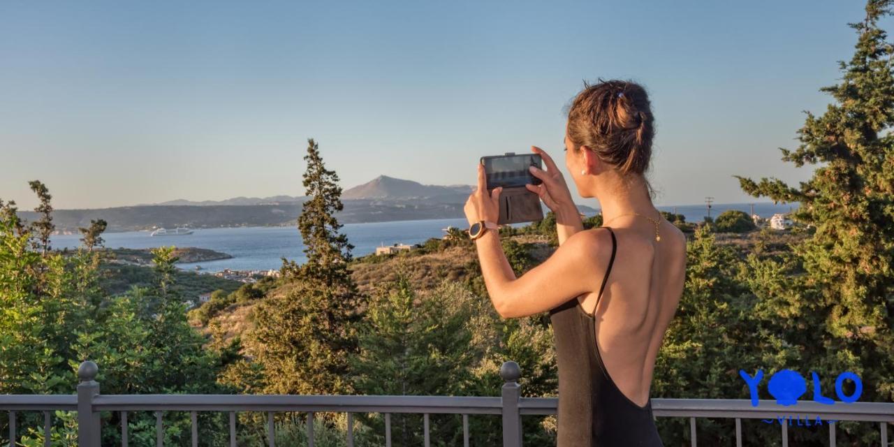 Villa Yolo Almirida Buitenkant foto